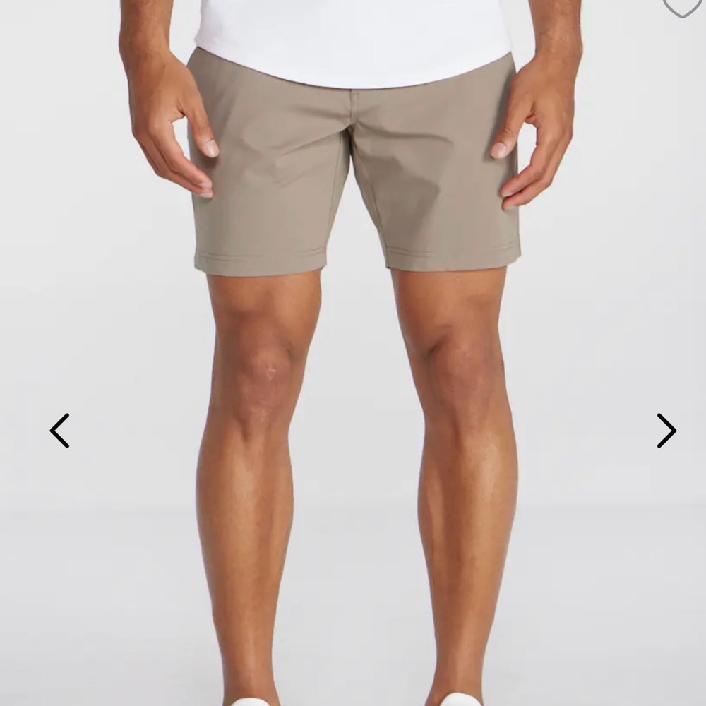 BYLT Basics Everyday Shorts 2.0 - Taupe - 7.5”
